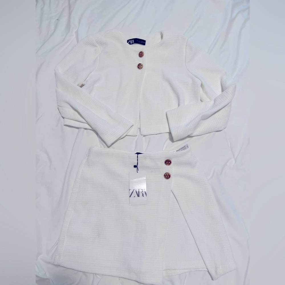 ZARA skort and top